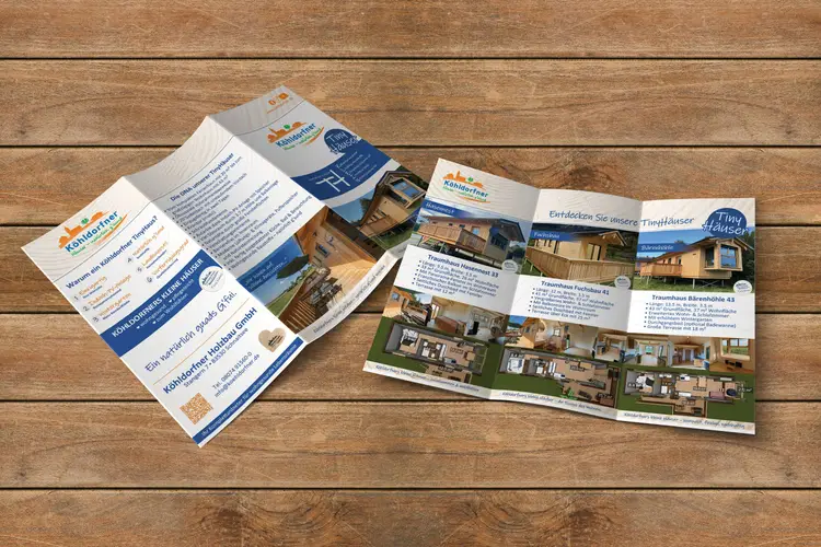 Köhldorfner Holzbau GmbH Falzflyer